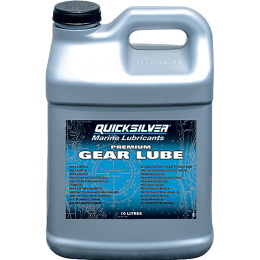 Масло трансмиссионное 10 л Quicksilver Premium Gear Lube 80W90 (858059QB1)